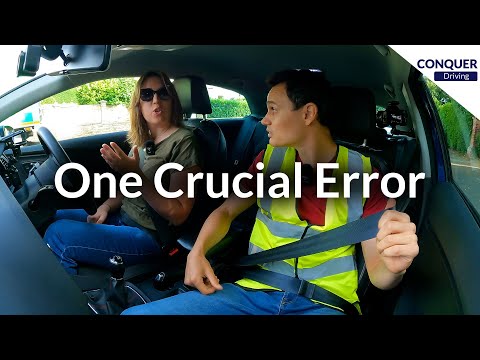 One Crucial Error Prevented Her From Passing Her Mock Driving Test