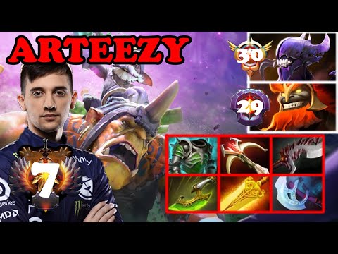 ARTEEZY BEST CARRY ALCHEMIST FARMING SIMULATOR VS MASTER TIER & GRANDMASTER TIER ENEMIES | DOTA2ORBS