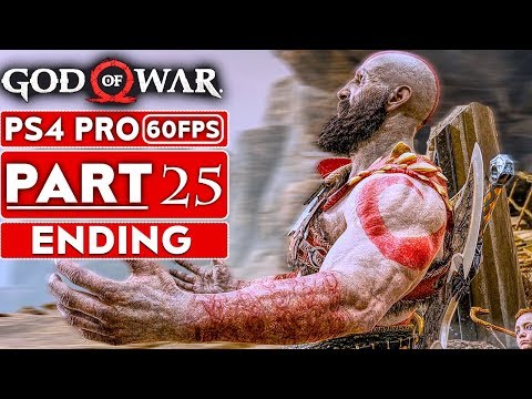 GOD OF WAR 4 ENDING Gameplay Walkthrough Part 25 [1080p HD 60FPS PS4 PRO] - No Commentary