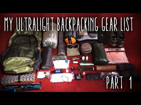 Ultralight Gear ✪ (Teil 1 von 2) ✪ UL Trekking Ausrüstung (Deutsch / German)