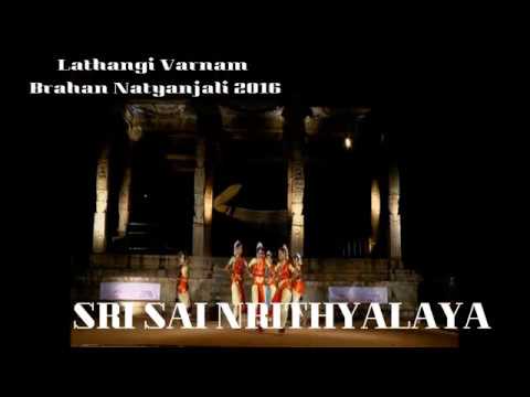 Lathangi Varnam in Brahan Natyanjali 2016 - Sri Sai Nrithyalaya
