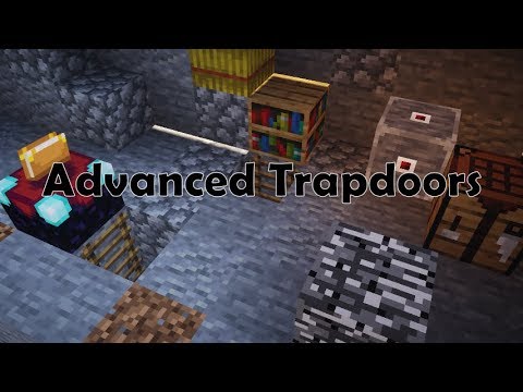 BronGhast014 - Advanced Trapdoors! Minecraft 1.13 Datapack!