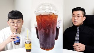 Download lagu Korea's Weirdest Coffee Trend? Iced Tea   Espresso (Ashotchu) Taste Test! mp3