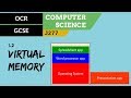 8 OCR GCSE J277 1 2 Virtual Memory