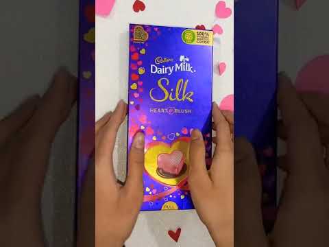 Unboxing New Cadbury Dairy Milk Silk Heart Blush