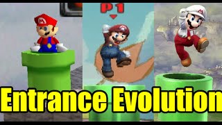 Evolution of Entrances in Super Smash Bros (Comparison)