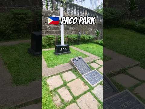 🇵🇭 Jose Rizal Old Gravesite in Paco Park