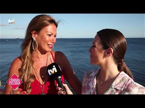 Marta Aragão Pinto no Sunset do Farol Hotel para o Câmara Exclusiva da TVI