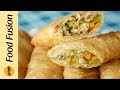 Chicken Spring Rolls  - Make and Freeze Recipe by Food Fusion (Ramzan Special Recipe)