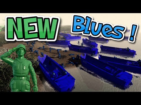 Epic Beach Landing ! Army men of war : NEW FACTION !