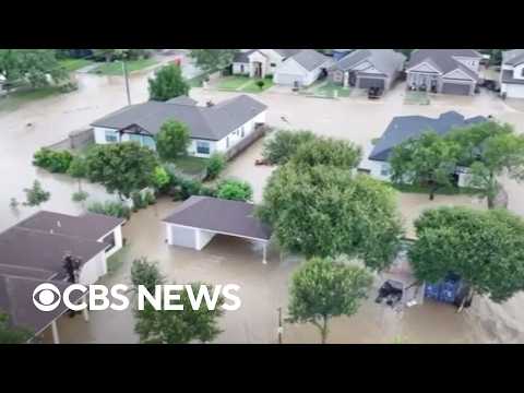 Dozens rescued as Central Texas hit by flash flooding for third day in a row