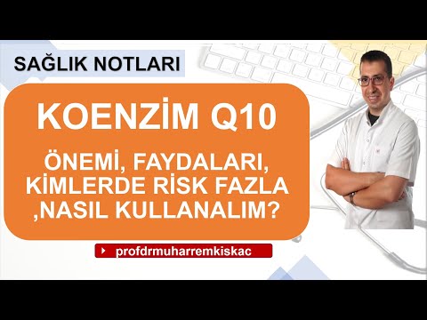 Koenzim Q10 Faydaları Nelerdir? Statin Kullananlar DİKKAT! (Fibromiyalji, Enerji, Kısırlık)