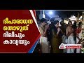 Dileep And Kavya Madhavan Visits Temple