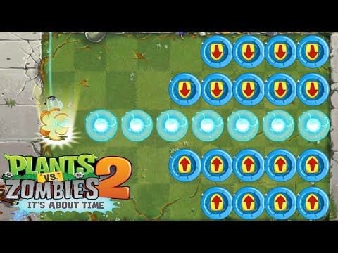 PvZ 2 Power Up INFINITE - All Plants Max Level Vs 100 Carnie Zombie - Who is best plant?