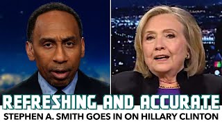 Stephen A. Smith Goes In On Hillary Clinton Following Get Over Yourself Remark