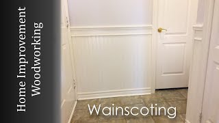 Wainscoting Panel Installation - Finish Carpentry How-to