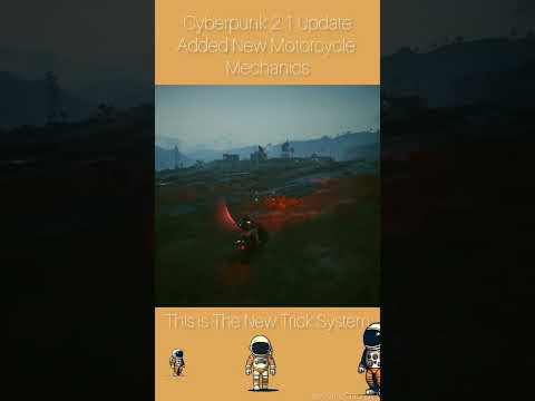 CyberPunk2077 update v2.1 came in clutch with the motorcycle combat! #cyberpunk2077 #trending #viral