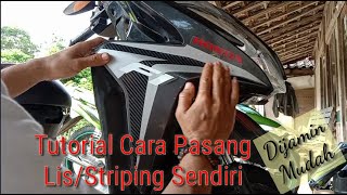 Download lagu Tutorial Cara pasang striping vario 125 old dengan sabun mp3
