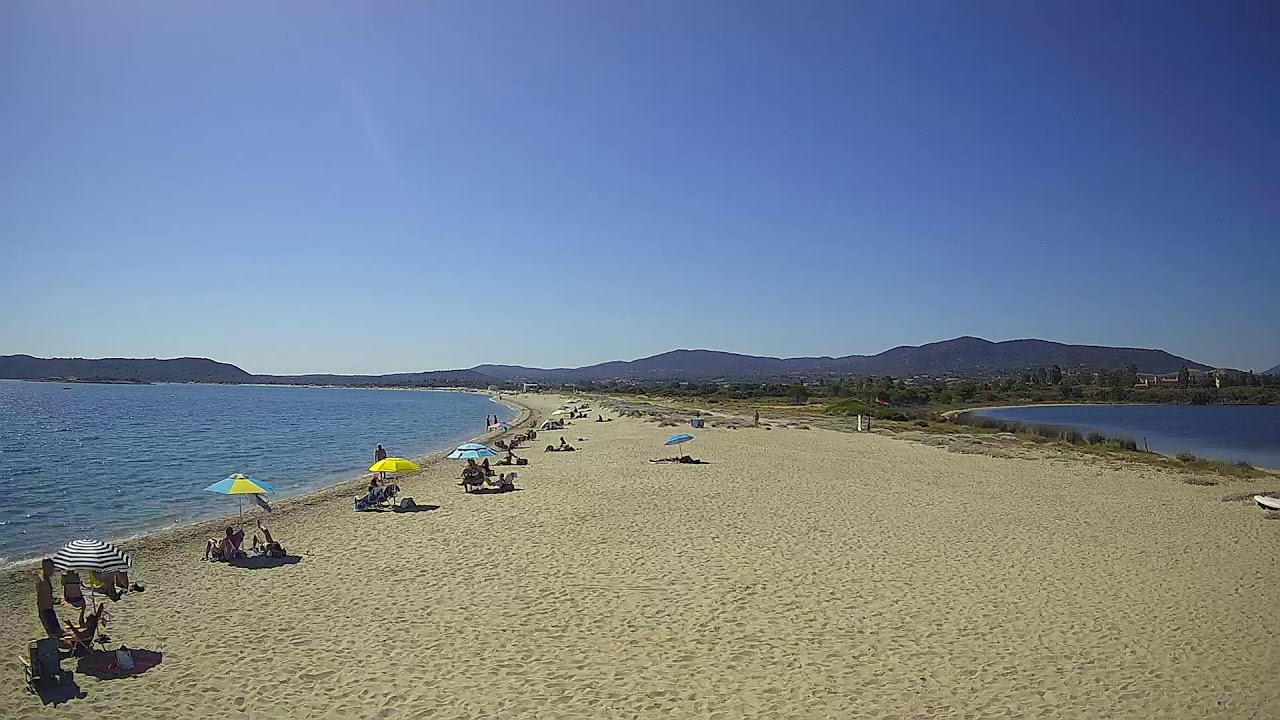 Live webcam view of Le Saline Beach Panorama