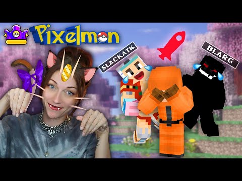 Red Rockets + My Meowth  [Pixelmon Day 2] | Kruzadar Stream Highlights #299