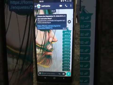 Tutorial de como votar na enquete da PL 5256/16