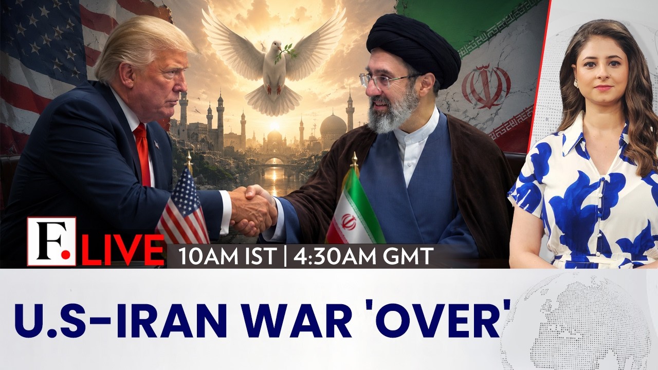 LIVE: Trump Announces End of US-Israeli War on Iran, Tehran Reacts | Firstpost Live
