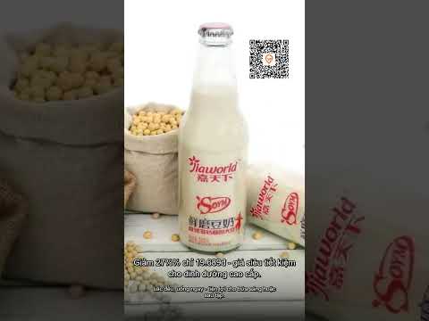 Sữa Đậu Nành Jiatianxia Nội Địa Trung Giá Rẻ 300ml Chai Thuỷ Tinh Giảm 27% Chỉ 19689đ