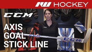 CCM Axis Goalie Stick Line Insight Video