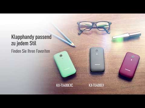 Seniorenhandy im Klappdesign mit einfacher Bedienung KX-TU400 | Panasonic Produktvorstellung