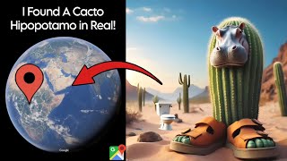 I Found Cacto Hipopotamo in Real 😵 On Google Earth and Google Maps 🌎!