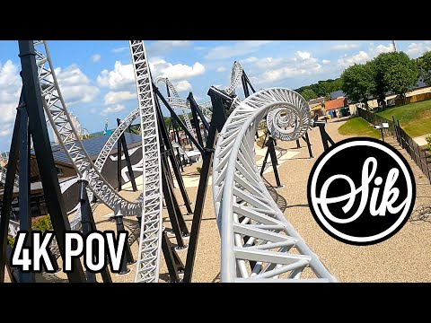 Sik Front Row POV Flamingo Land 10 Inversion Roller Coaster