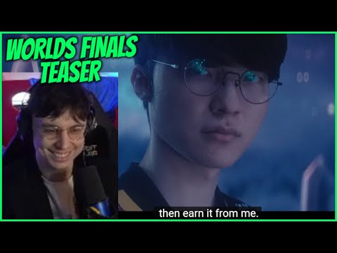 LEGENDARY | CAEDREL REACTS TO WORLDS FINALS TEASER - T1 VS KT