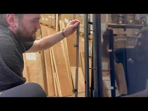 Installing Double Glass - Active on a Passage Fireplace