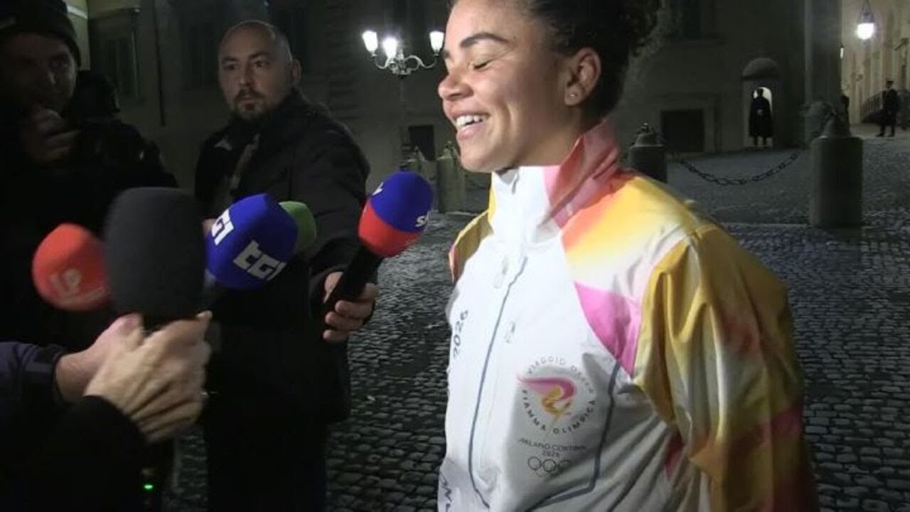 Paolini: "Il Presidente Mattarella mi ha dato il suo in bocca al lupo"