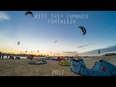Kiteboarding in the paradise of Cumbuco GoPro 5