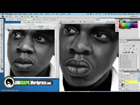 Jay-Z - Speed Painting by JimGraph - 2010