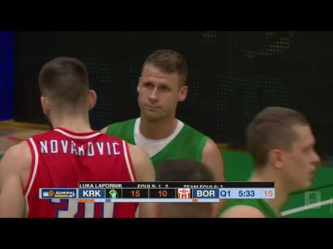 AdmiralBet ABA League 2021/22, Round 9 match: Krka - Borac (20.11.2021)