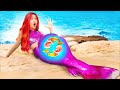 WOW🤯! Pregnant Mermaid VS Pregnant Vampire || Crazy Pregnancy Hacks and Funny Situations
