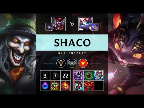 Shaco Support vs Yuumi - VN Challenger Patch 25.16