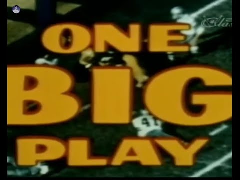 1966 Dallas Cowboys vs Green Bay Packers NFL Championship (One Big Play)