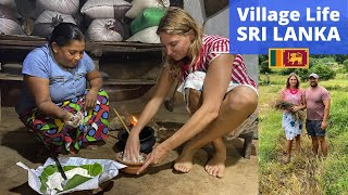 Sri Lankan Village Life | Cooking, Rice Harvesting, and Trekking! 🇱🇰