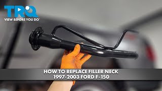 How to Replace Filler Neck 1997-2003 Ford F-150