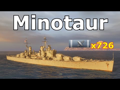 World of WarShips Minotaur - 7 Kills 275K Damage