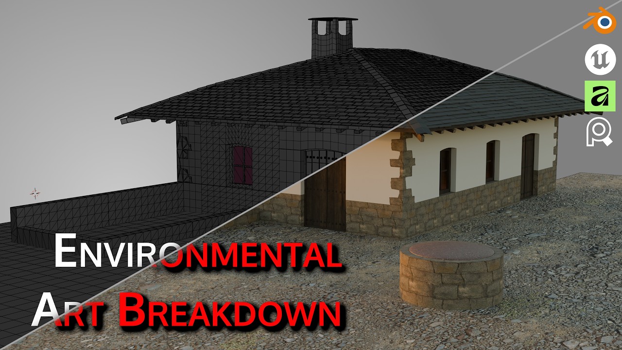 Etara Modular Medieval House // Environmental Art Breakdown