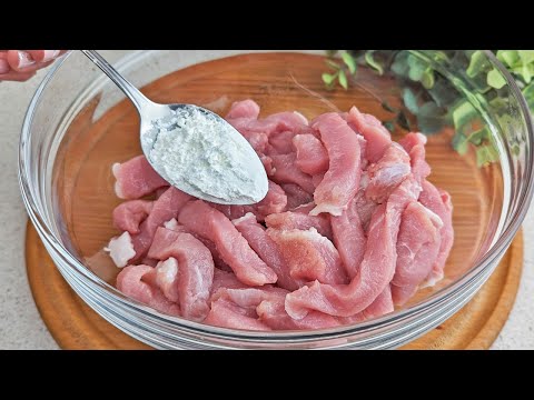 The Chinese Secret to Quickly Cooking Meat! A whole pan of meat in 20 minutes