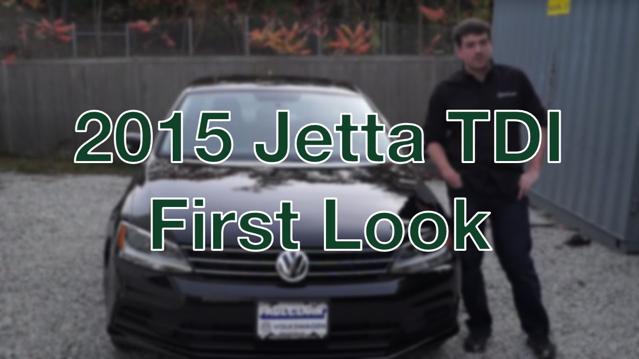2015 Jetta TDI First-Look Review