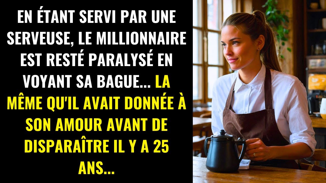 LE MILLIONNAIRE EST RESTÉ PARALYSÉ EN VOYANT LA BAGUE DE LA SERVEUSE... LA MÊME QU'IL AVAIT DONNÉE..