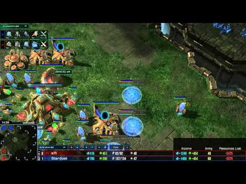 SC2 - DreamHack Valencia - QF - elfi vs StarDust - Game 2