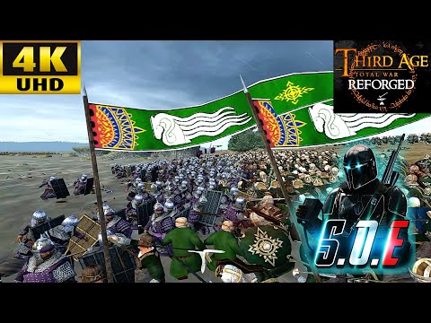 The Invasion Of Rohan By Khand (4k) - Third Age Total War Reforged RP