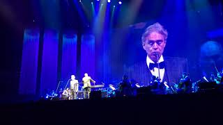 Voglio vivere cosi by Andrea Bocelli. Antwerp 20-01-2018. Recorded by Jan-Willem Noom